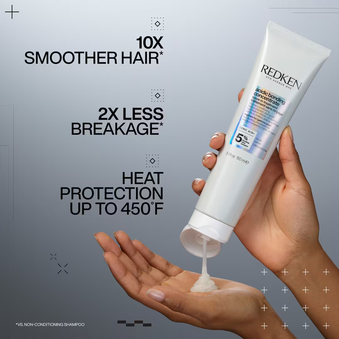 Acidic Bonding Treatment for Damaged Hair